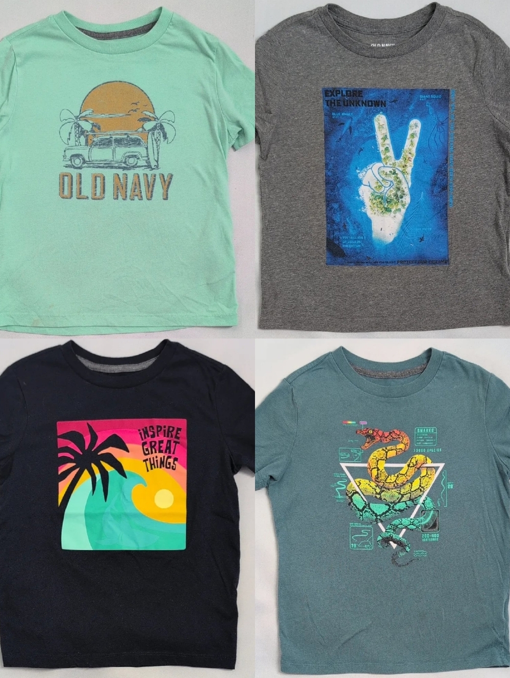 Old Navy Kids Graphic Tee Bundle